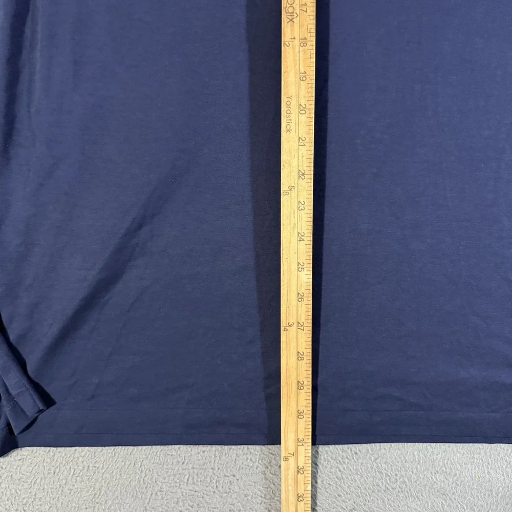 Polo Ralph Lauren Polo Shirt‎ Men 5XB Navy Long Sleeve Pima Soft Touch Classic